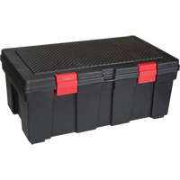 GSC SL3500 Water Resistant Storage Container, 33" W x 19" D x 13" H, Black