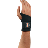 Ergodyne 16612 Proflex&reg; 670 Ambidextrous Single Strap Wrist Support, Neoprene, Small