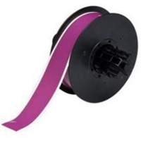 Brady B30C-1125-595-PL Printer Tape, Vinyl, Purple, 1.125" Width