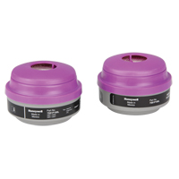 PIP Global Safety 7581P100L North&reg; N Series Respirator Cartridges, Gas/Vapour Cartridge, Organic Vapour/P100