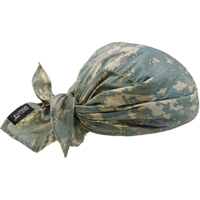 Ergodyne 12582 Bandeaux en triangle 6710CT de refroidissement en tissu de serviette Chill-Its, Vert