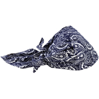 Ergodyne 12584 Bandeaux en triangle 6710CT de refroidissement en tissu de serviette Chill-Its, Bleu