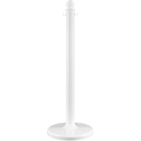 Mr. Chain 96401 Colonnettes, Hauteur de 40", Blanc