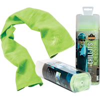 Ergodyne 12439 Chill-Its&reg; 6602 Cooling Towels, Hi-Vis Lime