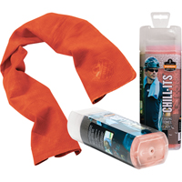 Ergodyne 12441 Serviettes de refroidissement 6602 Chill-Its, Orange haute visibilit&eacute;