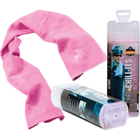 Ergodyne 12442 Chill-Its&reg; 6602 Cooling Towels, Pink