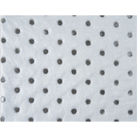 Produits de sécurité Zenith SEI956 Feuilles absorbantes en fibres fines de calibre industriel, Huile seulement, 15" x 17", 40 gal. d'absorption