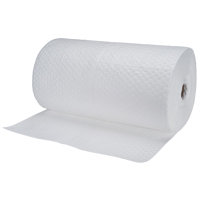 Zenith Safety Products SEI959 Industrial-Grade Fine Fibre Sorbent Rolls, Heavyweight, 150' L x 30" W, 70 gal. Absorbancy