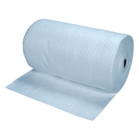 Zenith Safety Products SEJ191 Premium Blue Bonded Sorbent Pads, Heavyweight, 150' L x 30" W, 50 gal. Absorbancy