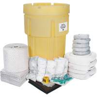 Zenith Safety Products SHP074 Spill Kit, Oil Only, Drum, 95 US gal. Absorbancy