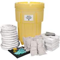 Zenith Safety Products SEJ266 Premium Shop Spill Kit, Oil Only, Drum, 95 US gal. Absorbancy