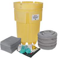 Zenith Safety Products SHP057 Spill Kit, Universal, Overpack/Salvage Drum, 95 US gal. Absorbancy