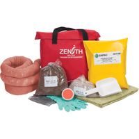 Zenith Safety Products SHP080 Western Canada Spill Kit, Hazmat, Bag, 17 US gal. Absorbancy