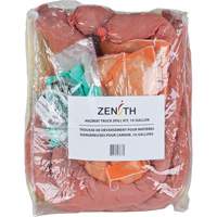 Produits de sécurité Zenith SHP058 Trousse de lutte contre les d&eacute;versements pour camion, Mati&egrave;res dangereuses, Sac, Absorbance de 10 gal. US