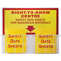 Accuform NMC ZRS340 Basket Style Centre Boards, English, Binders Included