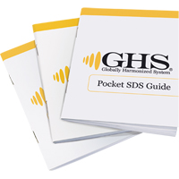 Incom Top Tape & Label GHS2007 SDS Pocket Booklets