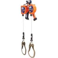 3M DBI Sala Fall Protection 3500234 Nano-Lok Edge Self-Retracting Lifeline, 8', Stainless Steel, Stationary