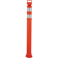 Poteaux délinéateurs Ez-Grab<sup>MC</sup>, 42" h, Orange  SEJ658 | TENAQUIP