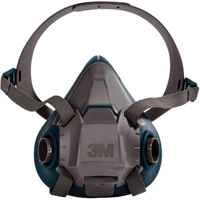 Respirateur à demi-masque série 6500, Silicone, Moyen  SEJ780 | TENAQUIP