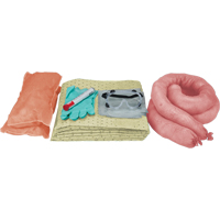 Produits de sécurité Zenith SHP092 Trousses de d&eacute;versements de rechange pour v&eacute;hicules, 10 gallons, Mati&egrave;res dangereuses