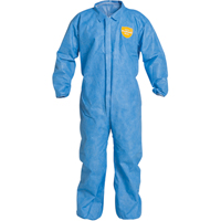Dupont Personal Protection PB125SB-MD Combinaisons ProShield 10, Moyen, Bleu, SMS