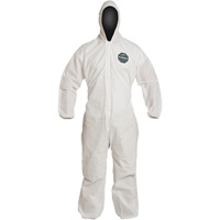 Dupont Personal Protection PB127SW-XL Coverall, X-Large, White, ProShield&reg; 10