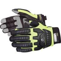Superior Glove Works Ltd. MXVSB-XL Gants de m&eacute;canicien r&eacute;sistants aux chocs Clutch Gear, Paume PVC, Taille T-Grand