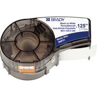 Brady M21-125-C-342-YL M21 Wire Marker Sleeves, Polyolefin, 0.125" L x 84" H, Yellow