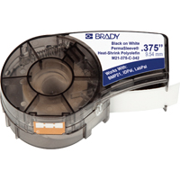 Brady M21-375-C-342-YL M21 Wire Marker Sleeves, Polyolefin, 0.375" L x 84" H, Yellow