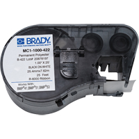 Brady M4C-1000-422 Cartouche pour imprimante d'&eacute;tiquettes, Noir