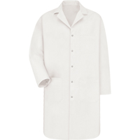 Lab Coat, Poly-Cotton, Large, White  SEK275 | TENAQUIP