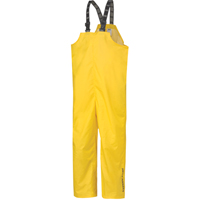 Helly Hansen 70529-310-S Pantalon de pluie &agrave; bavette Mandal, Petit, PVC, Jaune