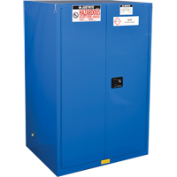 Justrite 869028 Sure-Grip&reg; Ex Hazardous Material Safety Cabinets, 90 Gal., 43" x 65" x 34"