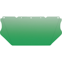 MSA 10115842 V-Gard&reg; Visor for General Purpose Applications, Polycarbonate, Green Tint