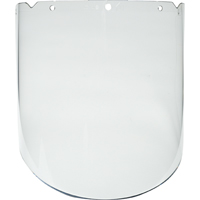 MSA 10115853 V-Gard&reg; Visor for Heavy Duty General Purpose Applications, Polycarbonate, Clear Tint