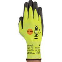 Ansell 11423080 Gants r&eacute;sistant aux coupures Hyflex 11-423, Taille 8, Calibre 13, Rev&ecirc;tement Polyur&eacute;thane/Nitrile, Enveloppe en Fibre de verre, ASTM ANSI niveau A2/EN 388 niveau B