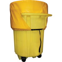 Enpac 1299-TARP Couvercle en poly pour les surconteneurs avec roues de 95 gallons