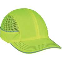 Ergodyne 23335 Casquette &agrave; bord long Skullerz 8950, Vert lime haute visibilit&eacute;