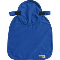 Ergodyne 12657 Tampon et voile pour le cou refroidissants et ignifug&eacute;s pour casque de s&eacute;curit&eacute; Chill-Its 6717FR, Bleu