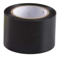 Brady 58223 Floor Marking Tape, 3" x 108', Vinyl, Black