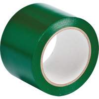 Brady 58252 Ruban de marquage pour planchers, 3" x 108', Vinyle, Vert
