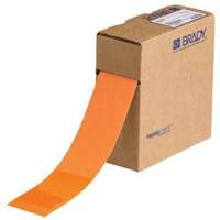 Brady 104316 Ruban de marquage pour planchers ToughStripe, 2" x 100', Polyester, Orange