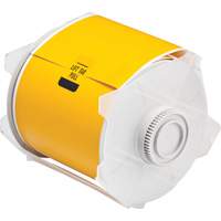 Brady 76619 Ruban pour &eacute;tiqueteuse, Polyester, Jaune, Largeur de 4"