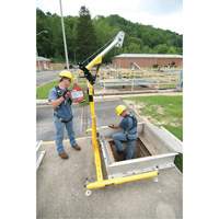 PIP Global Safety DH-1/ 4-Piece Hoist System with Manhandler Hoist/Winch