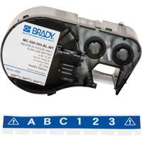 Brady M4C-500-595-BL-WT Cartouche pour imprimante d'&eacute;tiquettes, Blanc