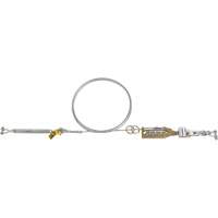 3M DBI Sala Fall Protection 7602020 Sayfline Cable Horizontal Lifeline System, Galvanized Cable
