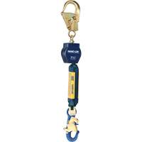 3M DBI Sala Fall Protection 3101249 Nano-Lok Self-Retracting Lifeline, 6', Dyneema&reg;/Polyester, Swivel