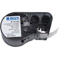 Brady M5-118-492 Cartouche pour imprimante d'&eacute;tiquettes &agrave; basse temp&eacute;rature, Noir