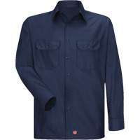 Men's Solid Rip Stop Shirt, Men's, Large, Navy Blue  SEU220 | TENAQUIP