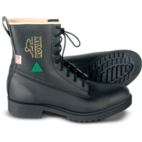 L.P. Royer Inc. 40238JV-8.5 BOTTES SECUR SEMELLE JYGEMBOUT ACIER,NOIR,PT 8.5, Embout Acier, Taille 8-1/2